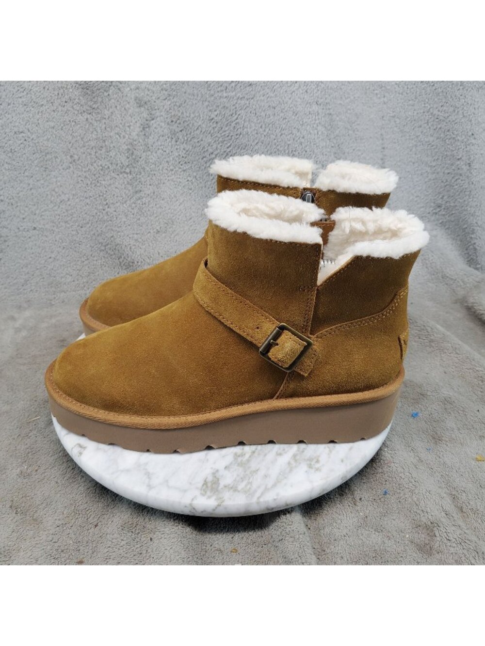 Koolaburra By UGG Shoes Womens Size 8 Kelissa Brown Suede Ankle Boots